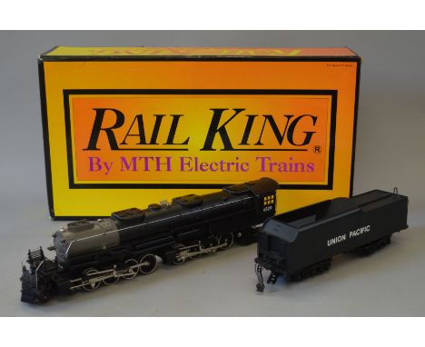 O Gauge. MTH Rail King (Columbia, USA)  3-Rail. Union Pacific Big Boy. 2-8-0-0-8-2 articulated. Overall G with box. Diecast b