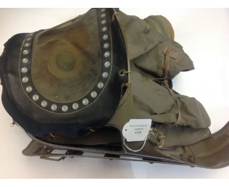 WW2 British Home Front Baby's Respirator. Dated January 1940.