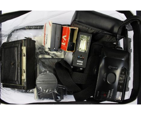 A Newman & Guardian New Special 'Sybil' camera, together with three light meters and three other cameras (7)