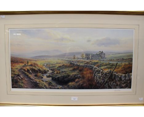 Rex Preston signed print 'Evening in the Dales' 175/500 