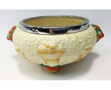 A Clarice Cliff, Newport Potteries, Celtic Harvest rimmed bowl (1) 
