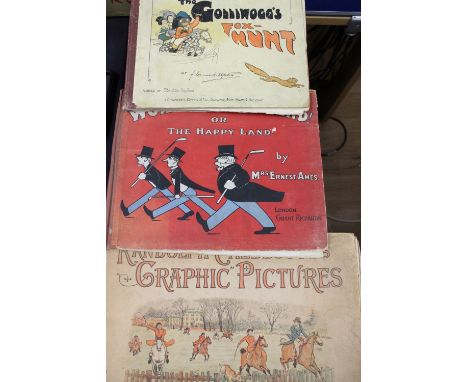 'Wonderful England! Or Happy Land!', by Mrs Ernest Ames, London: Grant Richards. Together with 'Randolph Caldecott's Graphic 