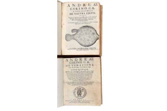 No Reserve Cirino Andrea De Venatione Et Natura Animalium Libri Quinque Quibus Ex Universo Ant