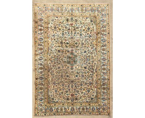 A KASHAN CARPET, IRAN, MODERN 392 by 250cm 