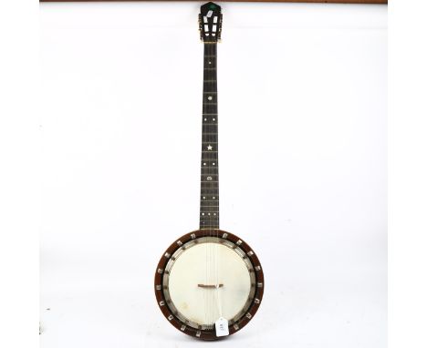 A Vintage Dulcetta banjo, by John Grey &amp; Sons London 
