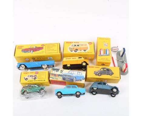 DINKY TOYS - 6 x diecast models, including Ford Thunderbird 555, Bedford Van 482, all boxed (6) 