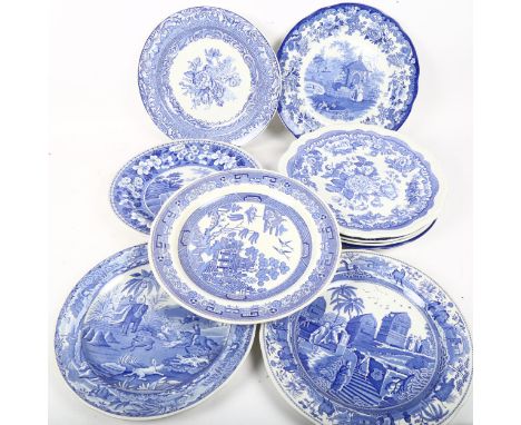 Spode Blue Room Collection plates 