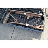 Massey Ferguson clevis drawbar and carrier.