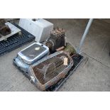Various Austin car spares to include engine, gearb