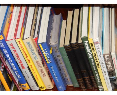 Grand Prix and general automobile reference books, (19).
