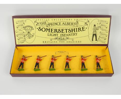 Britains; The Prince Albert's Somerset Light Infantry, Special Collector's Edition, boxed.