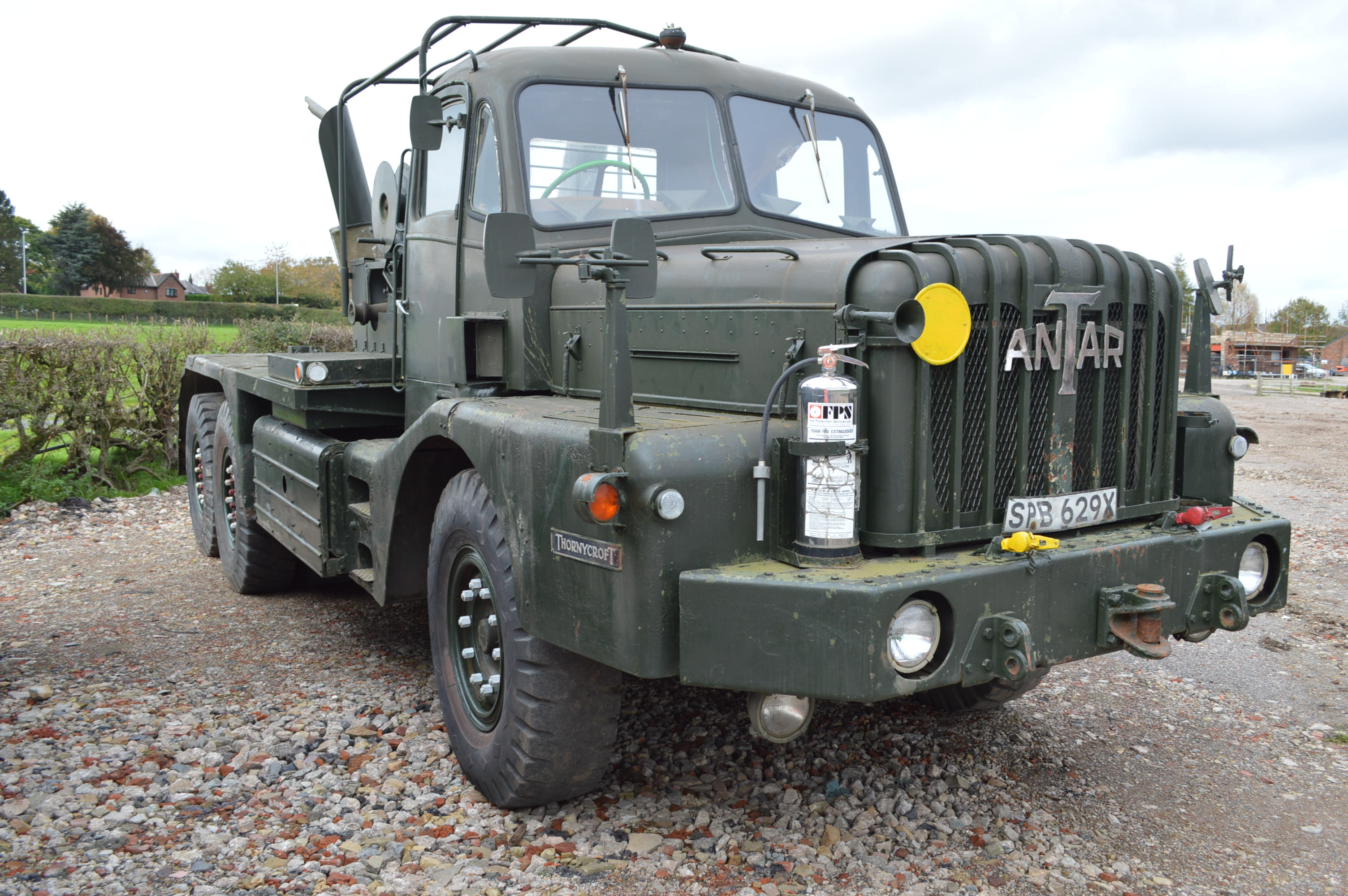 Thornycroft ANTAR 6x4 DIESEL ENGINE FIFTH WHEEL TANK TRANSPORTER ...