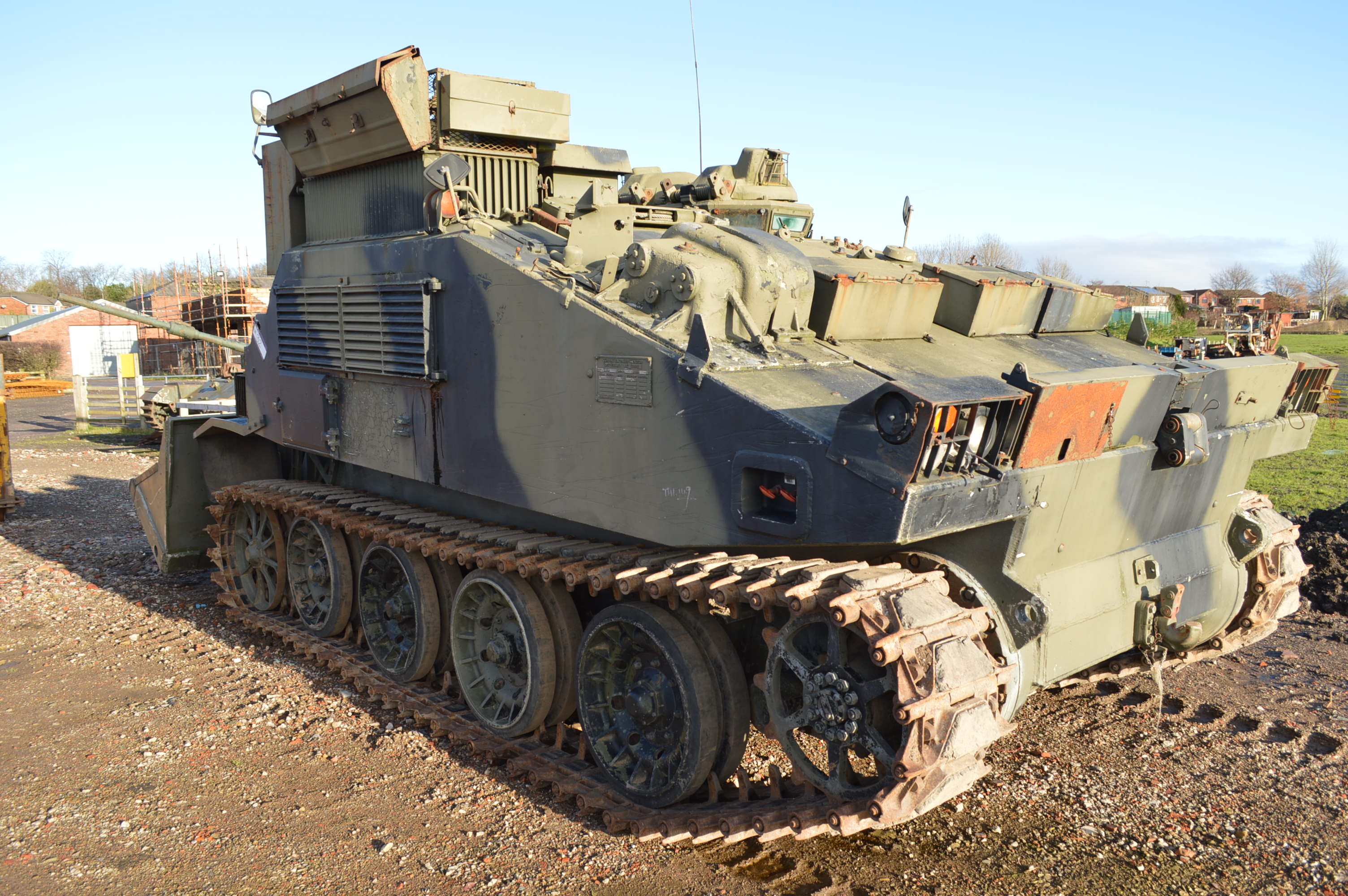 FV180 AMPHIBIOUS COMBAT ENGINEER TRACTOR, registration marking 23-FD-62 ...