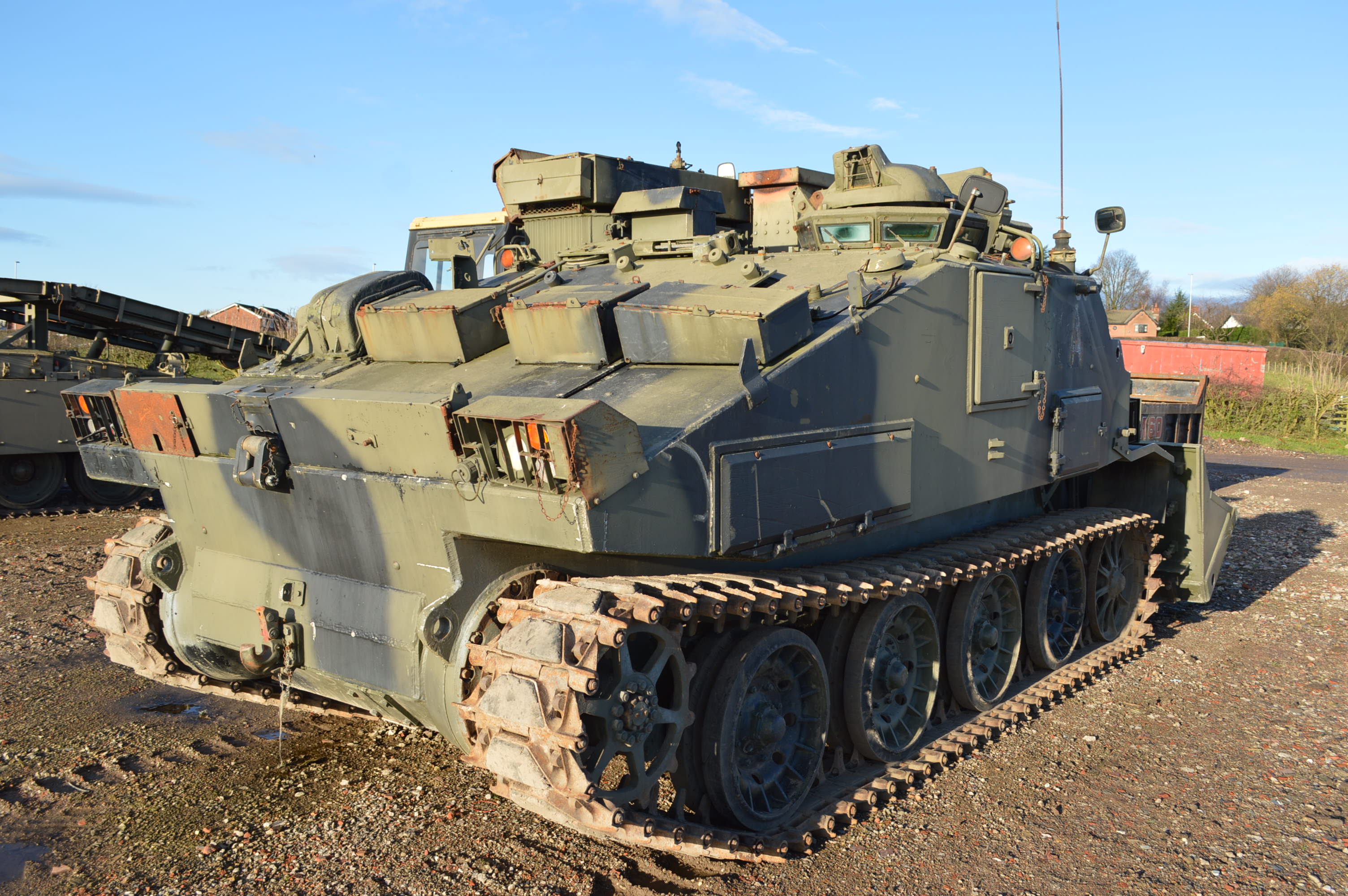 FV180 AMPHIBIOUS COMBAT ENGINEER TRACTOR, registration marking 23-FD-62 ...