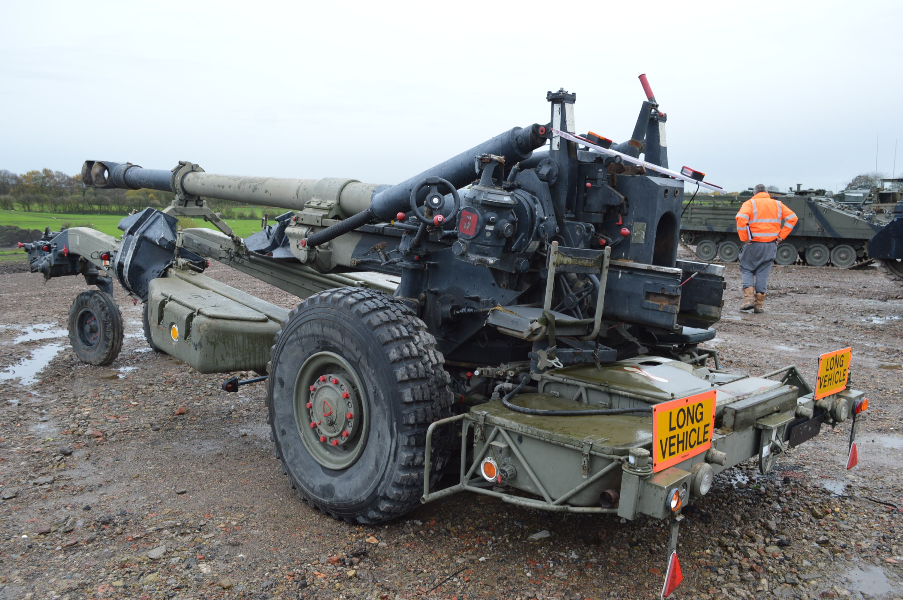 Howitzer Fh70 Self Propelled Artillery Gun, Note Vat Is Not Chargeable 