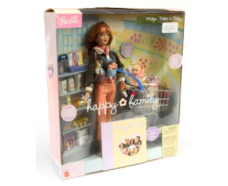Mattel Barbie Happy Family Midge, Nikki &amp; Baby, #C5970, within Fair original box (crack to top of window), overall Excell