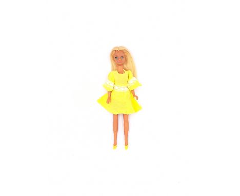 Palitoy Pippa Dancing Britt vintage doll, 1977, discolouration to torso (glue?), otherwise Good to Good Plus.&nbsp;