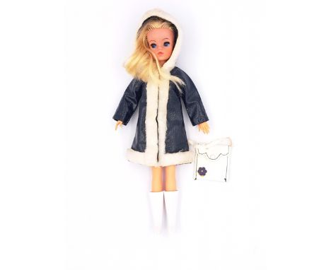 Pedigree gauntlet Sindy vintage doll, 1973, Cozy Coat, Good to Excellent.