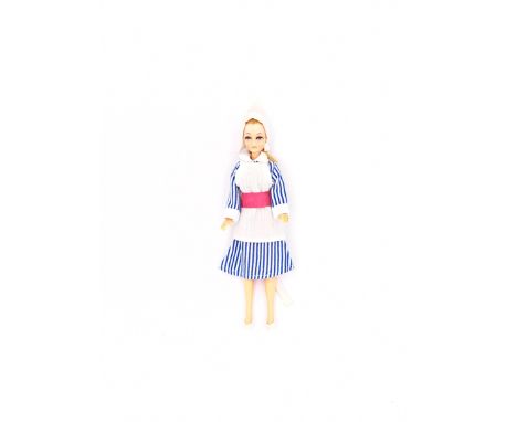 Palitoy Pippa Nurse vintage doll, 1977, some hair plugs missing, some discolouration to face, Good to Excellent.&nbsp;