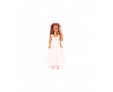 Palitoy Pippa Marie vintage doll, 1974, in Athens Collection Sweet Dreams, damage to lower right calf, otherwise Good Plus to