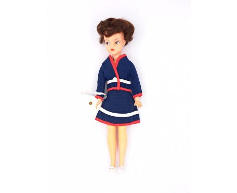 Pedigree Sindy Mamselle Sunday Best vintage doll, 1967, brunette hair, Good to Excellent.&nbsp;