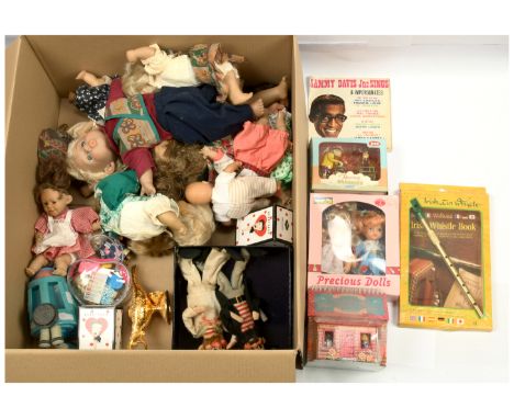 Mixed lot of dolls plus other toys including, a group of D'Anton dolls, two x Westland Betty Boop hanging decorations, Chad V