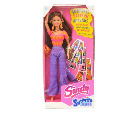 Hasbro Sindy Surprise Jeans purple vintage doll #18333, 1993, Near Mint to Mint, within Good Plus to Excellent box.&nbsp;