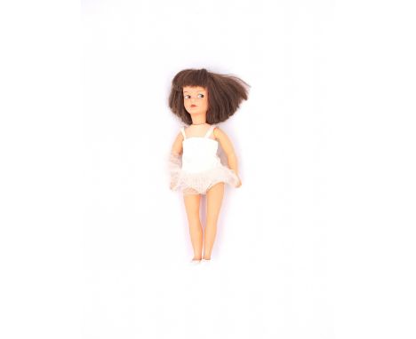 Pedigree Sindy Patch Swan Lake vintage doll, brunette, 1966, Good to Excellent.&nbsp;