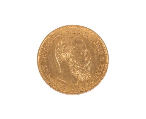 Preussen/Gold - 10 Mark 1888/A, Friedrich III., ss-vz, Kratzer, leicht verschmutzt, Randkerben, leicht berieben, leichte Tönu