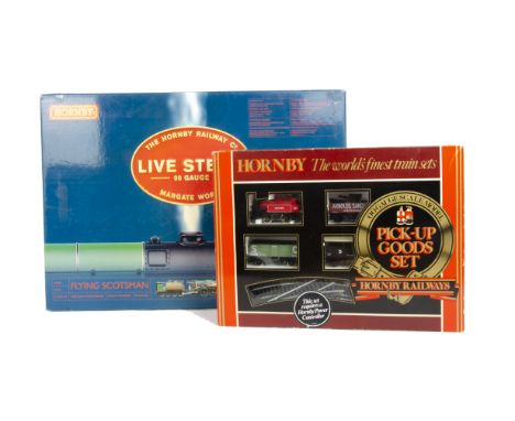 Unused Hornby 00 Gauge R1058 'Flying Scotsman' Live Steam Set, comprising LNER Locomotive and tender, tools, controller and t