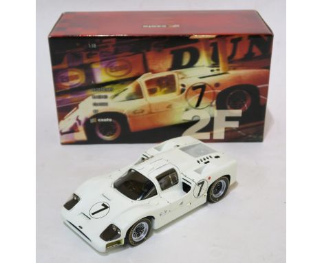 An Exoto Racing Legends 1:18-scale&nbsp;Tony&nbsp;Keusseyan Design Type 2F Le Mans 24-Hour racing car Condition Report:Availa