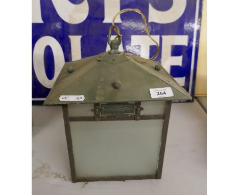 Copper lantern