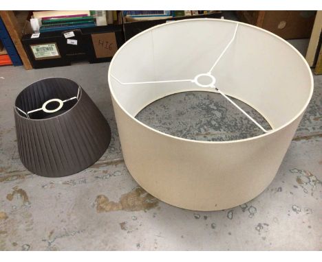 Two lamp shades