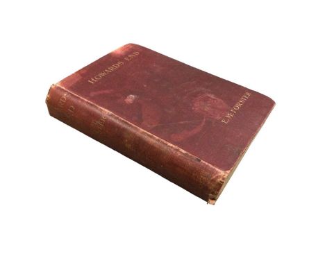 Book- Howards End by E. M. Forster, first edition, 1910