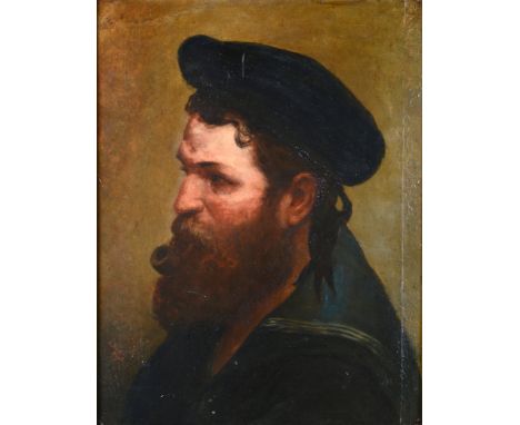 JULIANA FLOYD (BRITISH, LATE 19TH / EARLY 20TH CENTURY)  Portrait of a Sailor,  oil on canvas, signed lower left, 44.5cm x 34