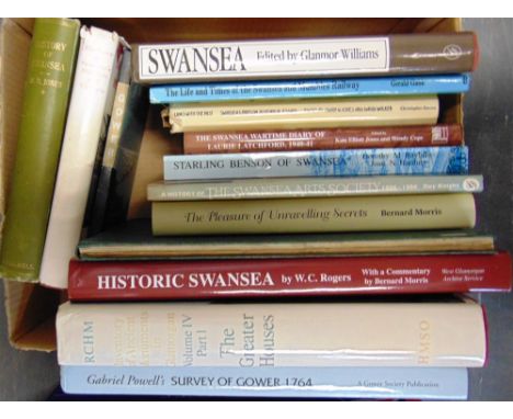 [TOPOGRAPHY]. SWANSEA & SOUTH WALES  Jones, William Henry. History of Swansea and of the Lordship of Gower, Spurrell, Carmart