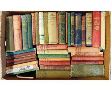 [HOUSEHOLD MANAGEMENT]. COOKERY & OTHER  Mrs Beeton's Cookery Book and Household Guide, enlarged edition, Ward, Lock, Bowden 