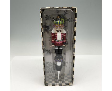 In original packaging this item is decorated in colorful attire to top your favorite spirit of the moment. MacKenzie-Childs b