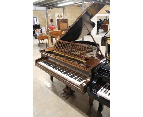 Bechstein (c1928) A 5ft 1in Model K grand piano in a mahogany case on square tapered legs. AMENDMENT Is a 5ft 6in Model L.