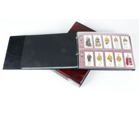 Cigarette Cards sets (not checked) in modern albums, inc Portraits of European Royalty 1908 No 1-50, 51-100, Bygone Beauties,