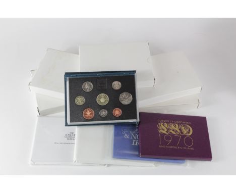 World Crowns, commemorative coins and sets: British Virgin Islands Proof Set 1973, Turks & Caicos Investiture of the Prince o