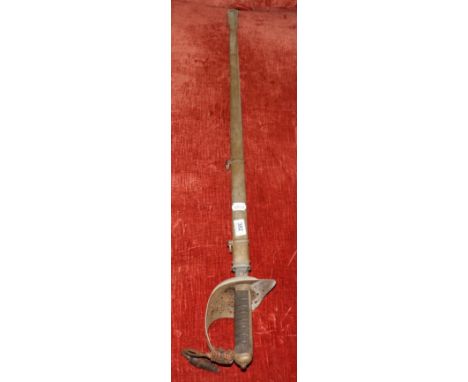 A George V Infantry sword and scabbard