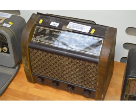 A GEC vintage radio, sold as a collector's item