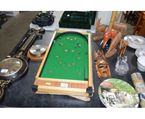 A bagatelle board
