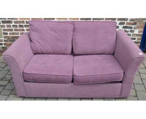 Purple sofa bed