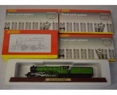 Hornby locomotive, track pack systems and a locomotive model of the 'LNER Flying Scotsman' 