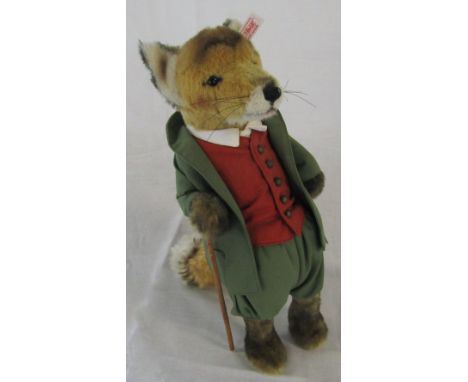 Steiff limited edition Beatrix Potter Mr Tod no 1049 H 38 cm