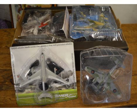 Various Amercom model aircraft figures