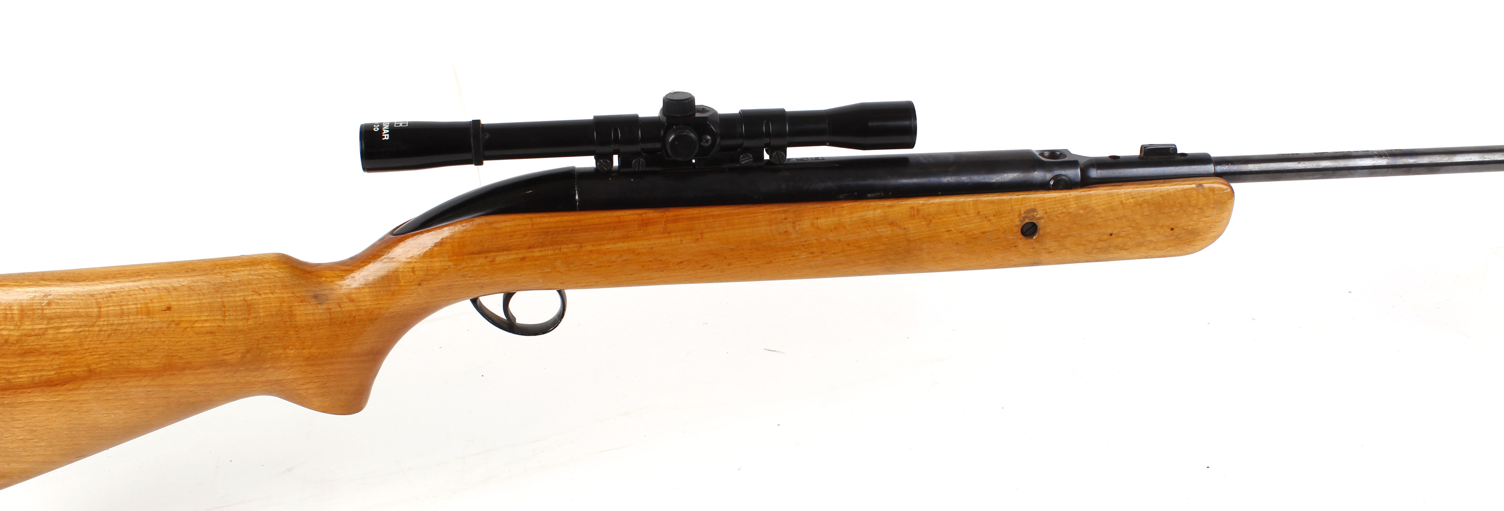 .22 BSA Airsporter Mk5 Underlever Air Rifle, Mounted 4 X 20 Scope, No ...