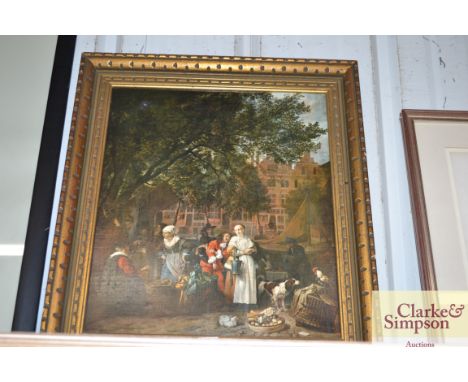 Print on canvas after the Old Masters